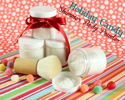 Make your own Shimmer Body Powder