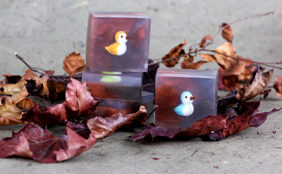 Spiced Mahogany handmade soap