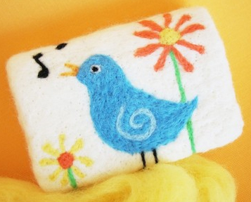 Twitter Bird Soap by Persnickety Pelican