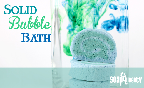 Solid Bubble Bath Bars